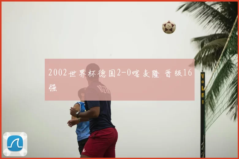 2002世界杯德国2-0喀麦隆 晋级16强